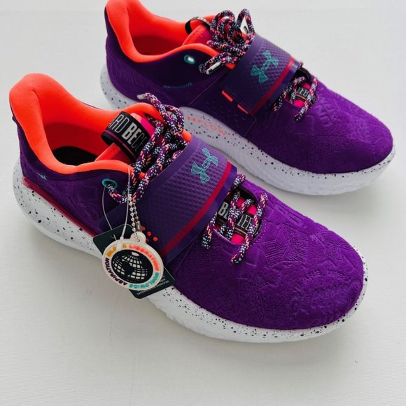 Under Armour 3025344 UA Flow FUTR X Black History Month Basketball Shoes ( 7.5 ) - Picture 3 of 6